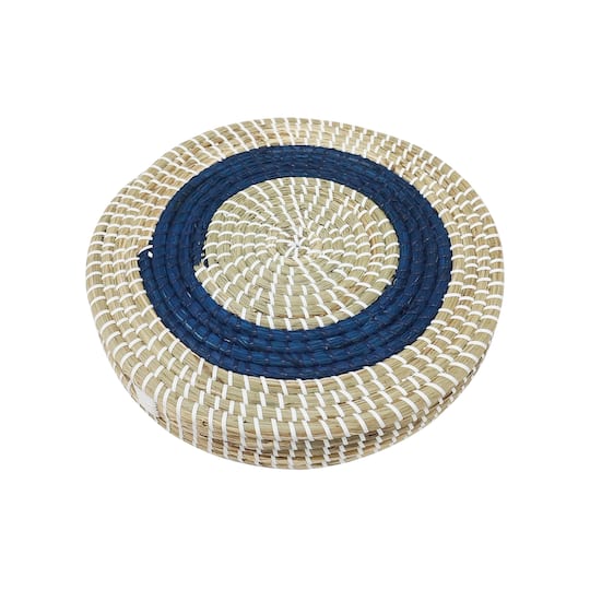13.5" Blue Round Tray by Celebrate It™